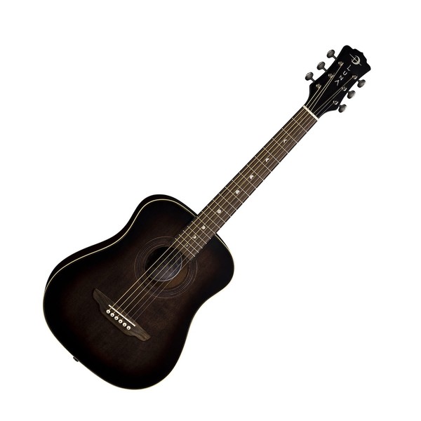 Luna Safari Artist Vintage Travel Acoustic, Vintage Brownburst