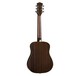 Luna Safari Artist Vintage Travel Acoustic, Vintage Brownburst