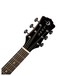 Luna Safari Artist Vintage Travel Acoustic, Vintage Brownburst