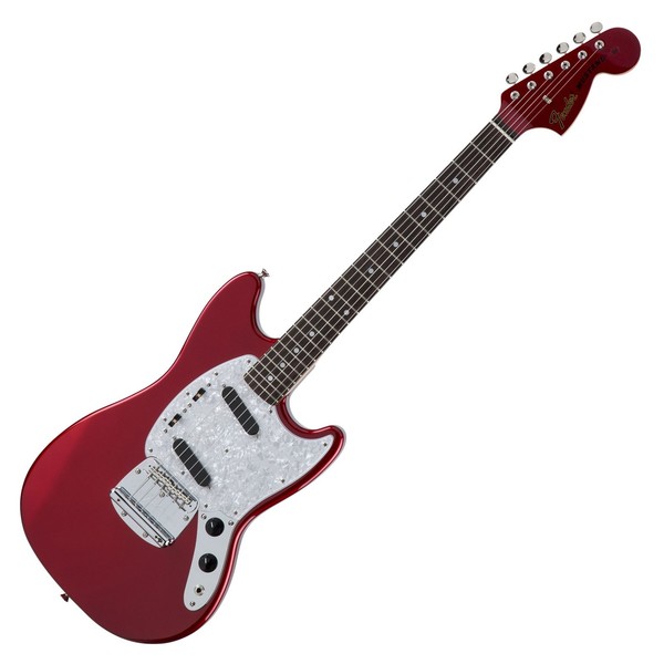 Fender FSR MIJ Traditional '70s Mustang RW, Candy Apple Red