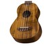 Luna Flamed Acacia Soprano Ukulele, Satin Natural