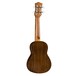 Luna Flamed Acacia Soprano Ukulele, Satin Natural