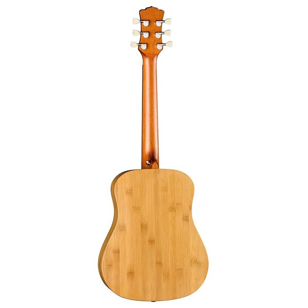 Luna Safari Bamboo Travel Acoustic, Satin Natural