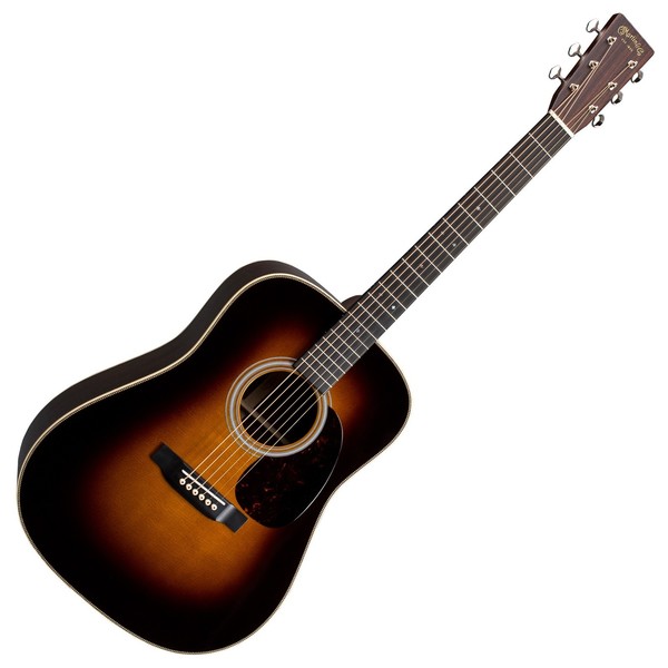 Martin HD-28 Re-Imagined, Sunburst Front View