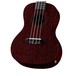 Luna Vintage Mahogany Concert Electro Ukulele, Red Satin - body