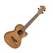 Luna High Tide Exotic Tenor Ukulele, Satin Natural Mahogany