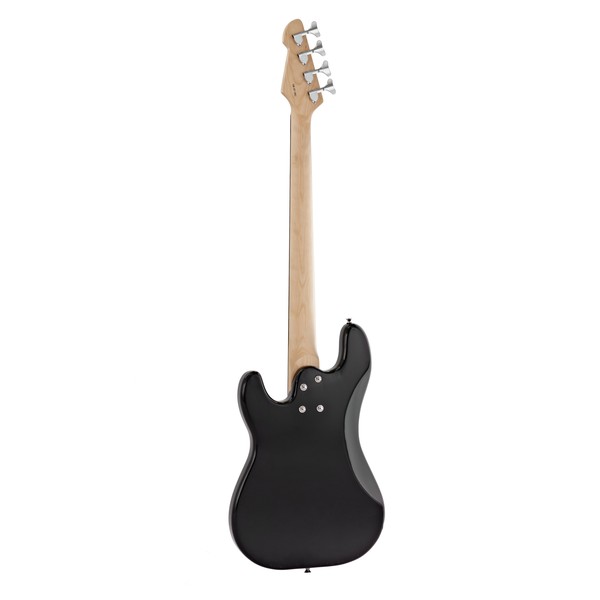 LA Bass Guitar Black, 15W Bass Amp Pack