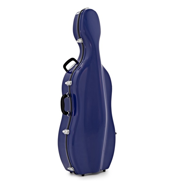 Sinfonica Cello Case Z-TEC Fibreglass, Blue