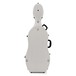 Sinfonica Cello Case Z-TEC Fibreglass, White