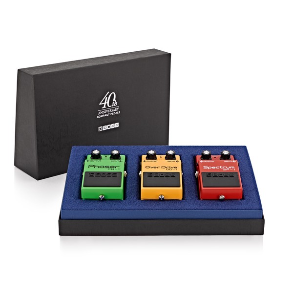 Boss 40th Anniversary Pedal Box Set at Gear4music