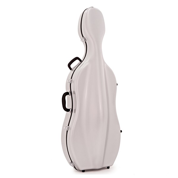 Sinfonica Cello Case Z-TEC Fibreglass, Silver