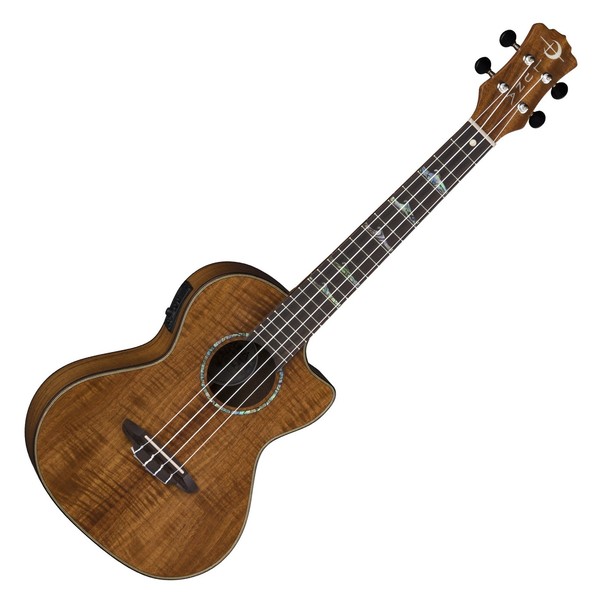 Luna High Tide Tenor Electro Acoustic Ukulele, Koa