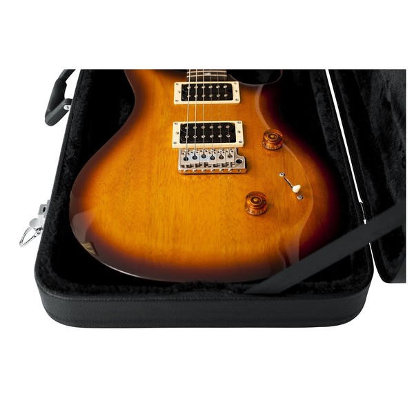 Gator GWE-ELEC-WIDE Guitar Case Close Up, No Guitar Included