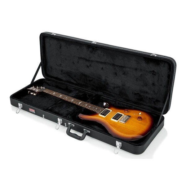 Gator GWE-ELEC-WIDE Guitar Case Open, No Guitar Included