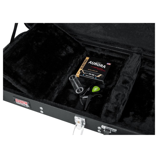 Gator GWE-ELEC-WIDE Guitar Case Accessory Compartment