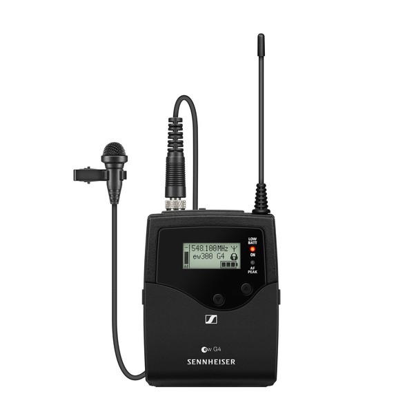 Sennheiser EW 300 G4 Wireless Microphone System with ME2, Ch38 - Transmitter Front