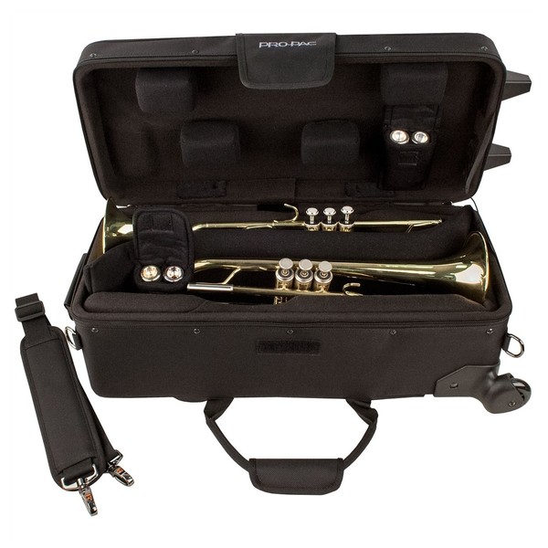 Protec IPac Double Trumpet Case with Wheels