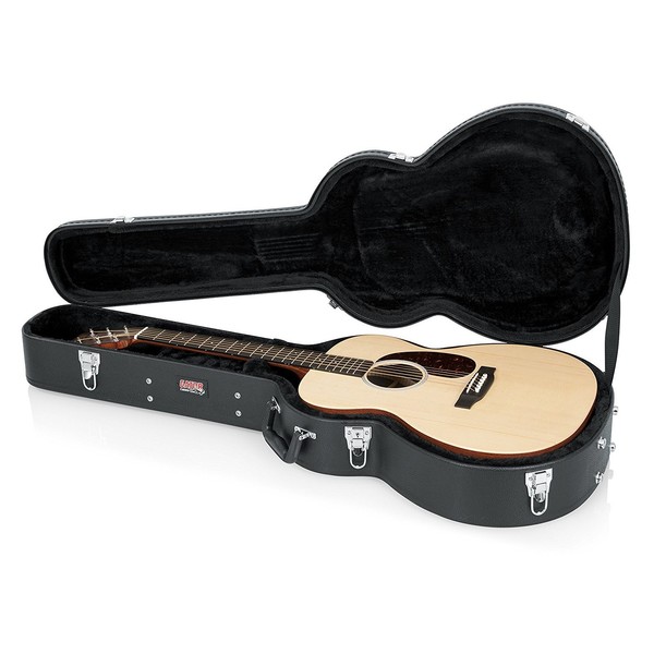 Gator GWE-000AC Acoustic Guitar Case Open View, No Guitar Included