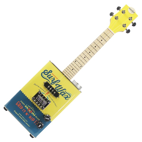 Bohemian Oil Can Ukulele, Surf Wax Main View