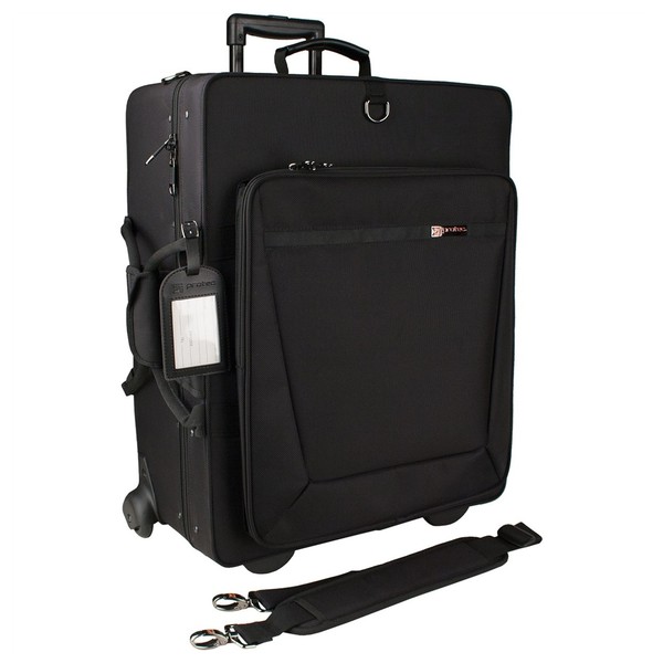 Protec IPac Quad Trumpet Case with Wheels