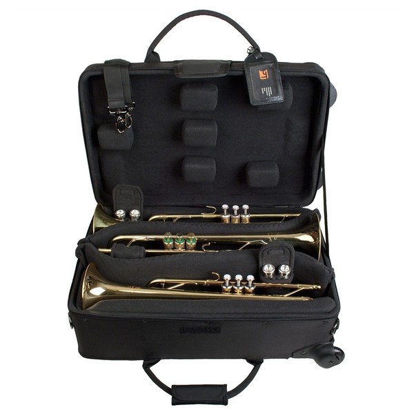 Protec IPac Triple Trumpet Case with Wheels 