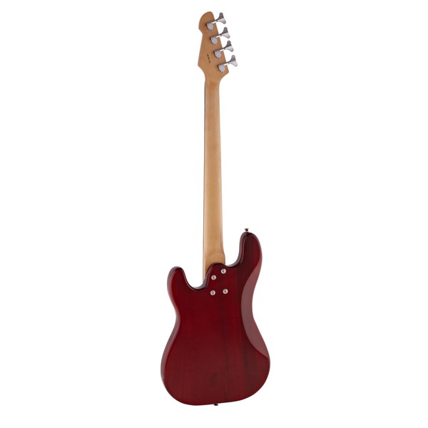 LA Bass Guitar Red, 15W Bass Amp Pack