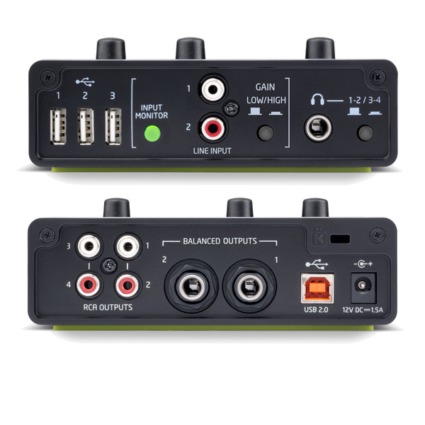 Novation Audiohub 2x4 Audio Interface and USB Hub
