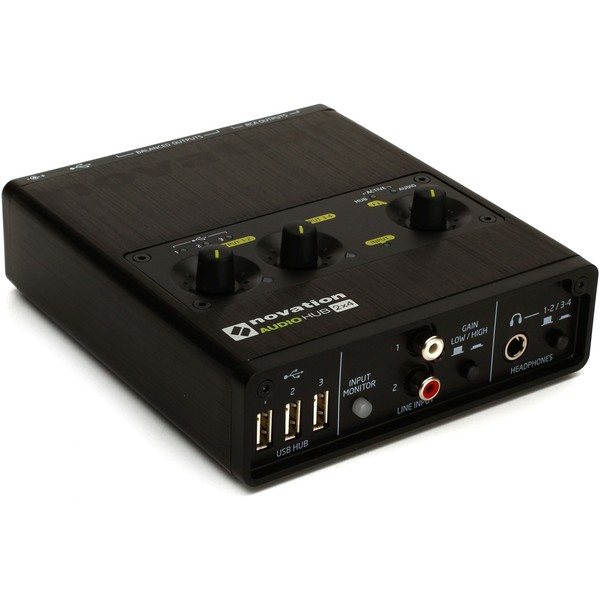 Novation Audiohub 2x4 Audio Interface and USB Hub
