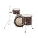 Natal Café Racer 20'' 3pc Shell Pack, Ebony Pinstripe Veneer