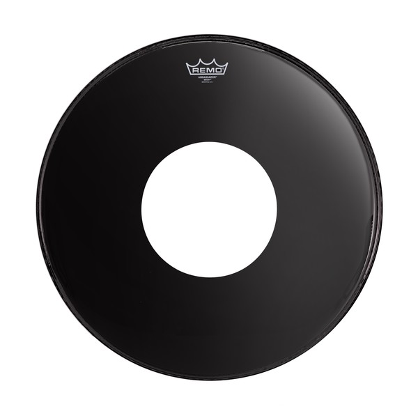 Remo Ambassador Ebony 20'' Ported Bass Drum Head