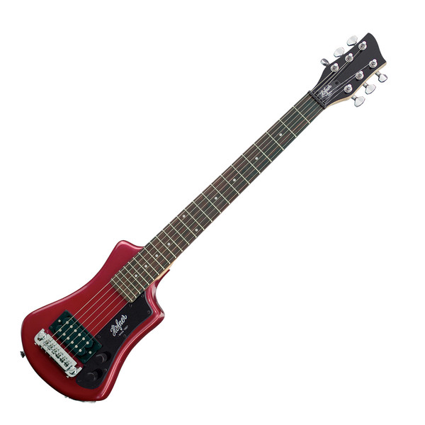 Hofner HCT Shorty Electric Guitar, Red