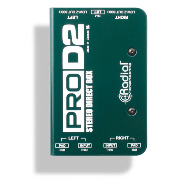 Radial ProD2 Stereo DI Box
