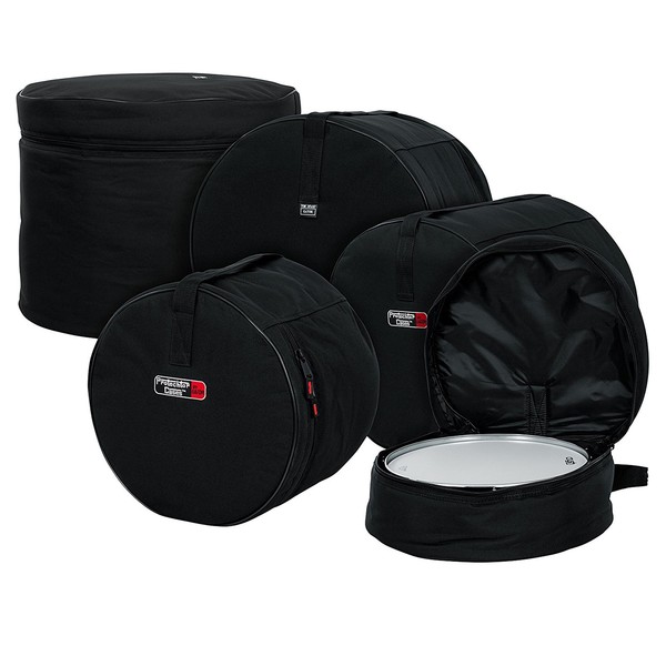 Gator GP-FUSION16 Nylon Bag, 5 Pack Set For Fusion Style Drum Kits