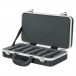 Gator Microphone Case for up to 6 Microphones - Angled Open