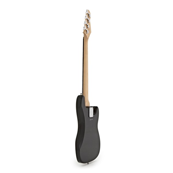 3/4 LA Left Handed Bass Guitar by Gear4music, Black