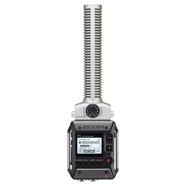 Zoom F1-SP Field Recorder with Shotgun Microphone - Main