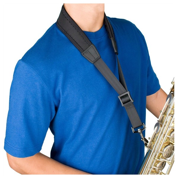 Protec Stressless Sax Strap, 24 Metal Snap Hook
