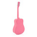 Dreadnought Electro Acoustic Guitar by Gear4music, Pink