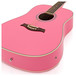 Dreadnought Electro Acoustic Guitar by Gear4music, Pink