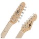 Knoxville Double Neck Guitar by Gear4music, Natural