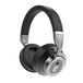 Damson Headspace Wireless Headphones, Graphite Grey - Angle (Noise-cancelling Function)