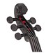 Glasser Carbon Composite Electric Violin Outfit, 5 String, Red