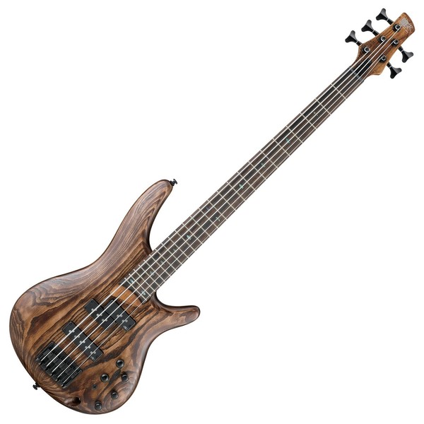 Ibanez SR655 5 String Bass 2018, Antique Brown Stained