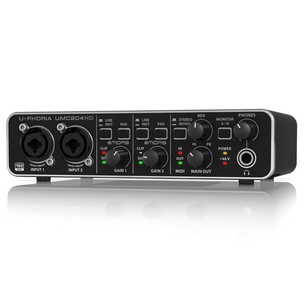 Behringer U-PHORIA UMC204HD USB Audio Interface