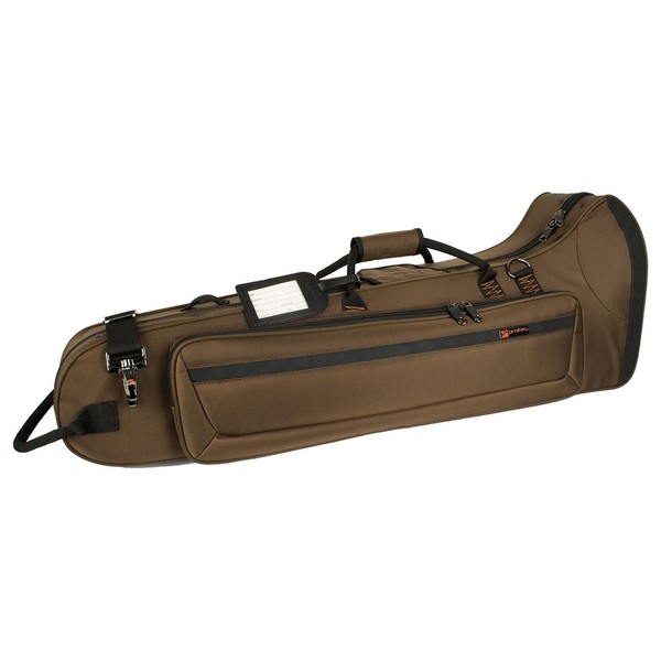 Protec Pro Pac Bb/F Tenor Trombone Case, Chocolate