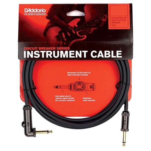 D'Addario Circuit Breaker Instrument Cable