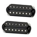 Bare Knuckle True Grit 7 String Humbucker Set, Black - Angled