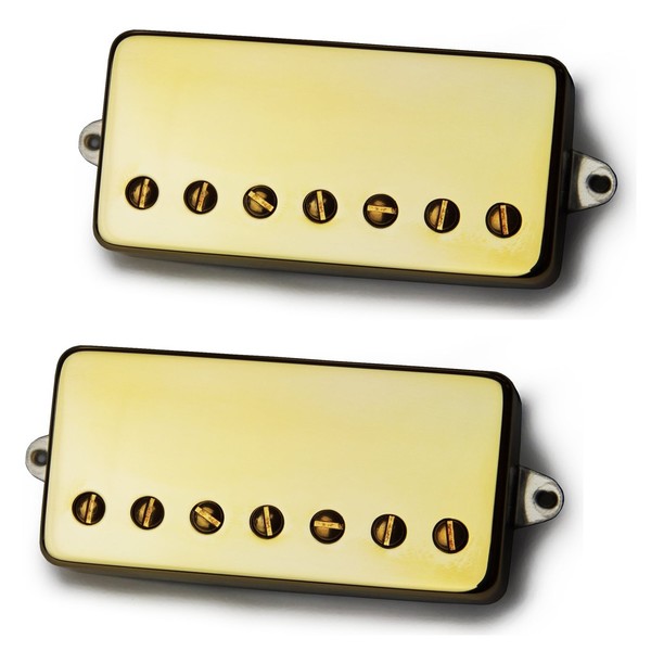 Bare Knuckle True Grit 7 String Humbucker Set, Gold - Main