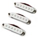 Bare Knuckle True Grit Single Coil S Set, White - Angled