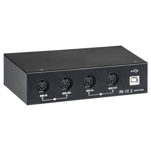 Tie Studio MIDI 4i4o-e - Rear